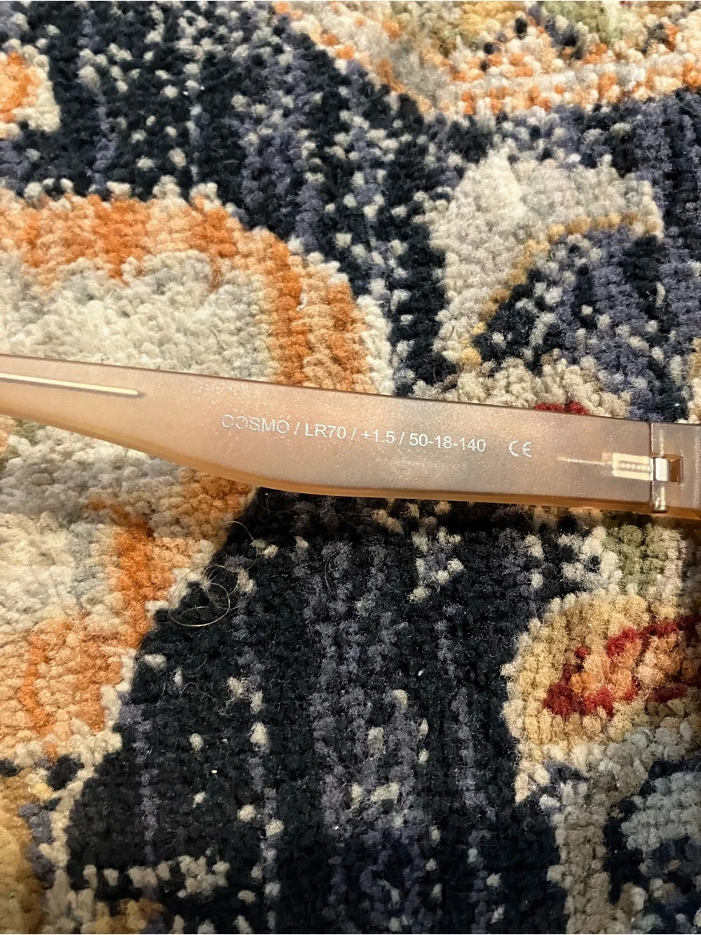 Women's Square Acetate Glasses in Light Brown